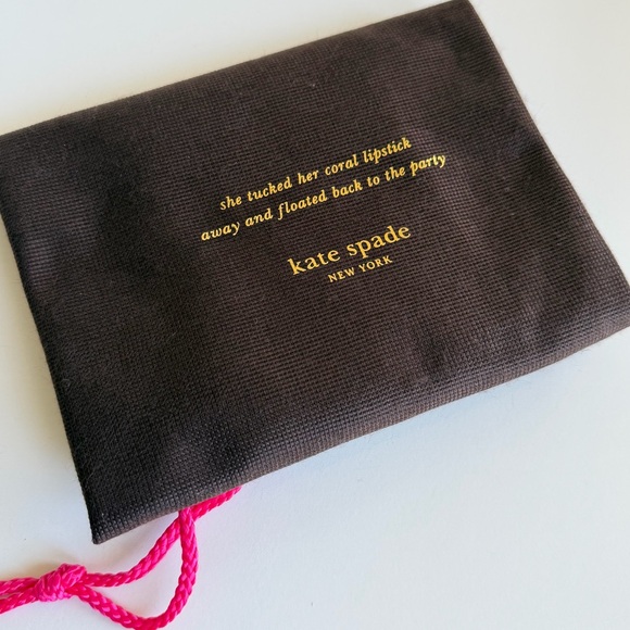 kate spade Handbags - Kate Spade Chocoate Brown Accessories Shoes Purse Medium Dust Bag 19 x 17